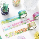 BGM Washi Tape 20mm Flower Garden