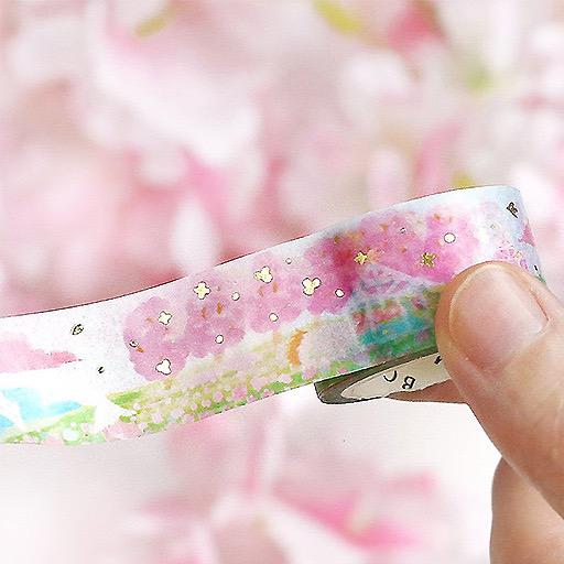 BGM Washi Tape 20mm Garden