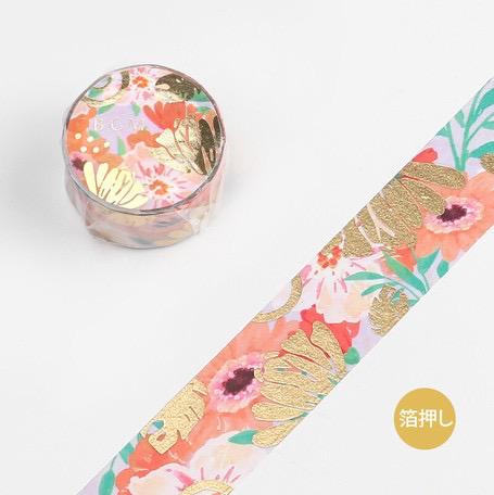 BGM Washi Tape 20mm Gerbera
