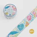 BGM Washi Tape 20mm Ocean treasure