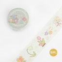 BGM Washi Tape 20mm Paradise Flower