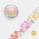 BGM Washi Tape 20mm Spring Flower