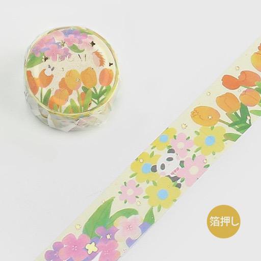 BGM Washi Tape 20mm Tulip