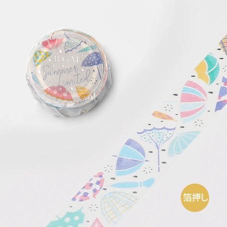 BGM Washi Tape 20mm Umbrella