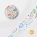 BGM Washi Tape 20mm Umbrella