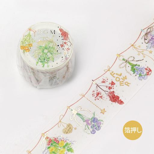 BGM Washi Tape 30mm Dried Flowers