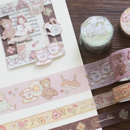 BGM Washi Tape 30mm Fairytale Doll