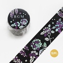 BGM Washi Tape 30mm Night Wisteria Viole
