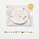 BGM Washi Tape Foil Stamping 5mm Pattern