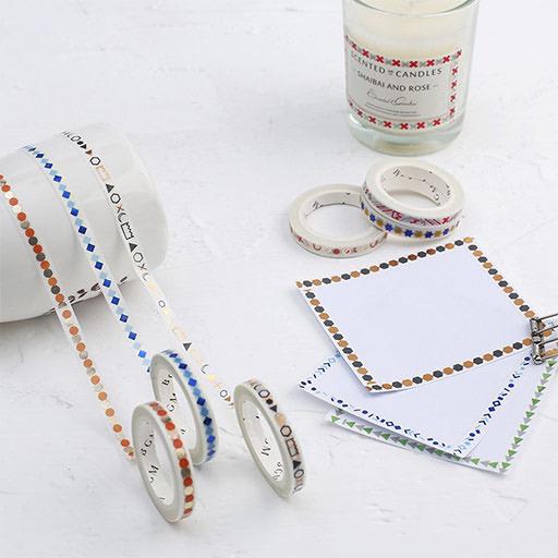 BGM Washi Tape Foil Stamping 5mm Pattern