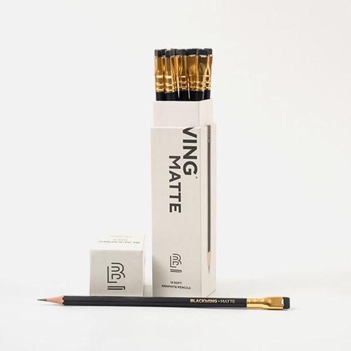 BLACKWING Matt Black Soft Graphite Pencil