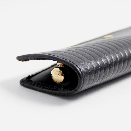 CARAN D'ACHE Couture Leather 1-Pen Case Black