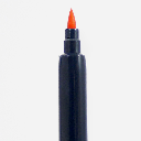 CARAN D'ACHE Fibralo Brush Pen Orange