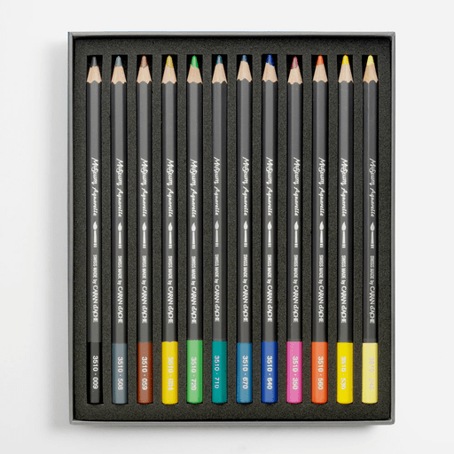 CARAN D'ACHE Museum Aquarelle Watercolor Pencil Set x 12