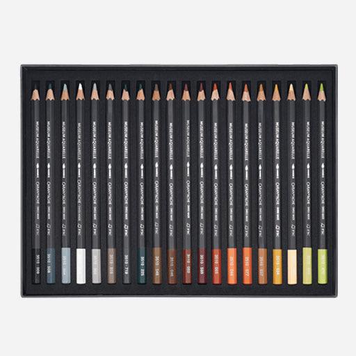 CARAN D'ACHE Museum Aquarelle Watercolor Pencil Set x 40
