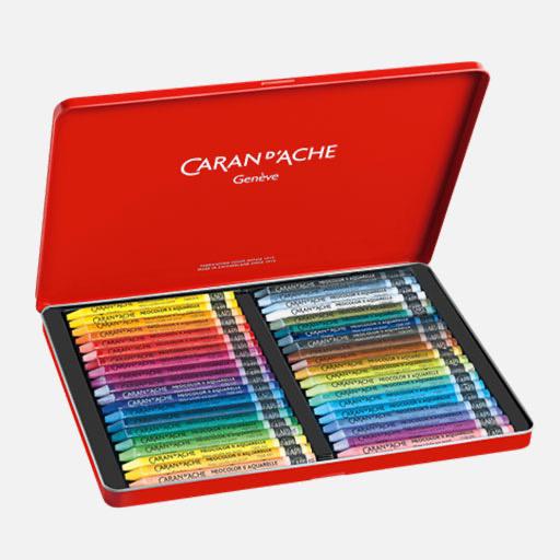 CARAN D'ACHE Neocolor II Water-Soluble Wax Pastel Set x 40