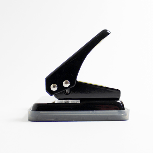 CARL 100XL 2-Hole Paper Punch Black