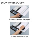 CARL 20-Sheet Rotary Paper Trimmer A2