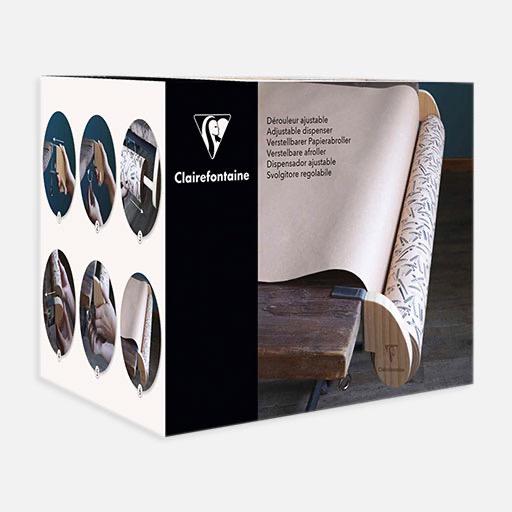 CLAIREFONTAINE Adjustable Roll Paper Dispenser
