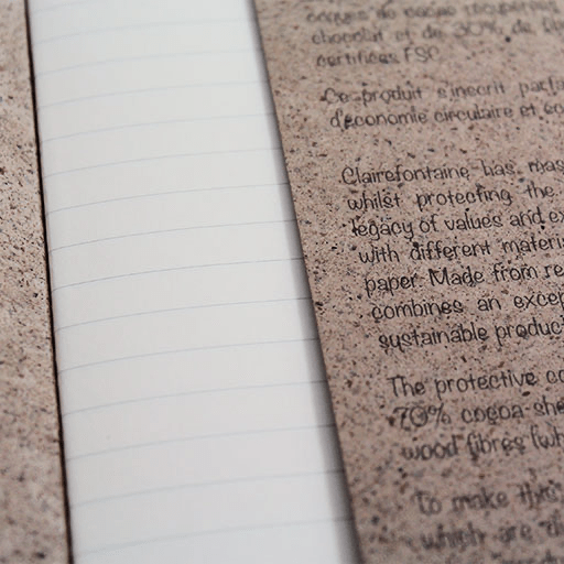 CLAIREFONTAINE Cocoa Lined Notebook 90gsm A6 x 48