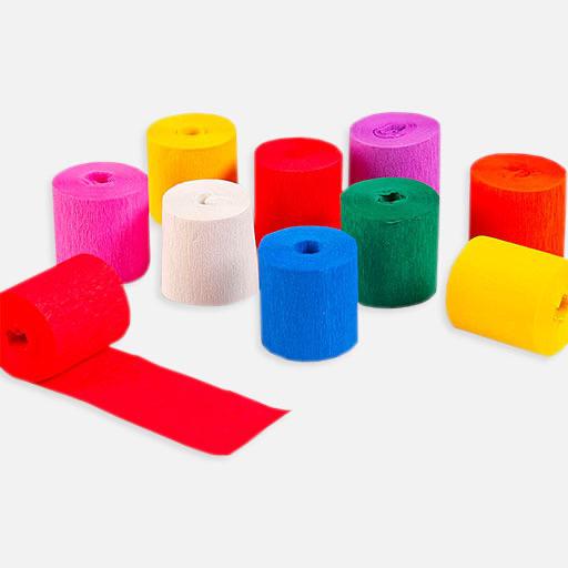 CLAIREFONTAINE Fireproofed Crepe Paper Roll 5cm x 10m x 10