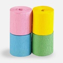 CLAIREFONTAINE Fireproofed Crepe Paper Roll Spring Set 5cm x 10m x 4