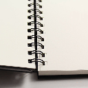 CLAIREFONTAINE Goldline Ivory Paper Landscape Spiral Sketchbook 140gsm A4 x 64