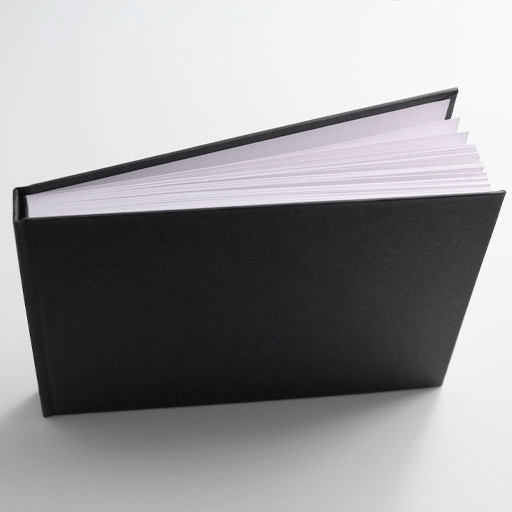 CLAIREFONTAINE Goldline White Paper Landscape Sketchbook 140gsm A5 x 64