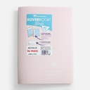 CLAIREFONTAINE Koverbook Blush Lined Notebook 90gsm A5 x 96 Pastel Pink