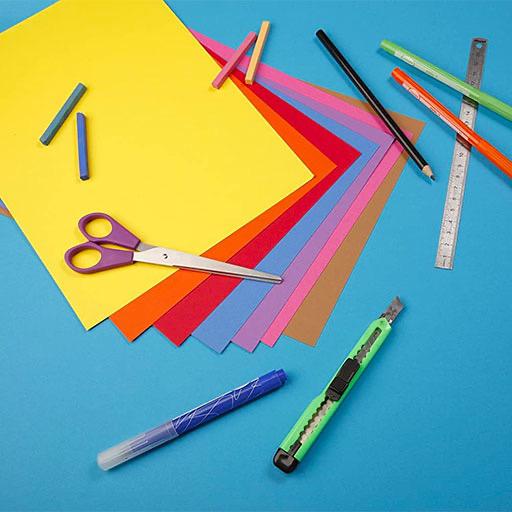 CLAIREFONTAINE Maya Color Paper 120gsm A4 x 25 Red