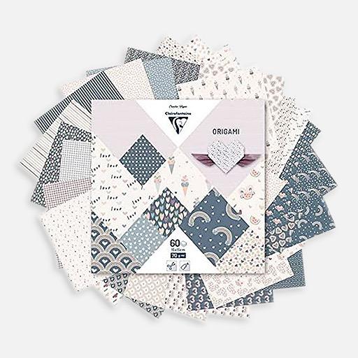 CLAIREFONTAINE Origami Paper Little Love 70gsm 15cm x 15cm x 60