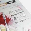 CLAIREFONTAINE Paint On Assorted Mix Media Paper Pad 250gsm A5 x 24