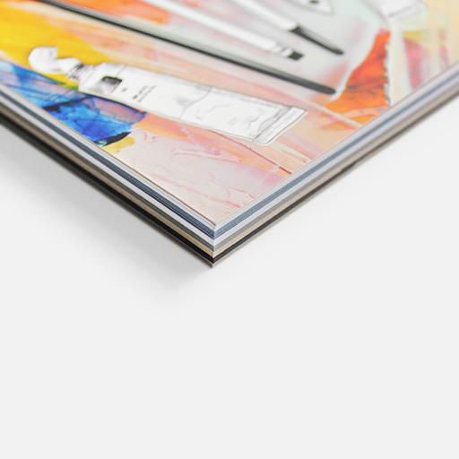 CLAIREFONTAINE Paint On Assorted Mix Media Paper Pad 250gsm A5 x 24