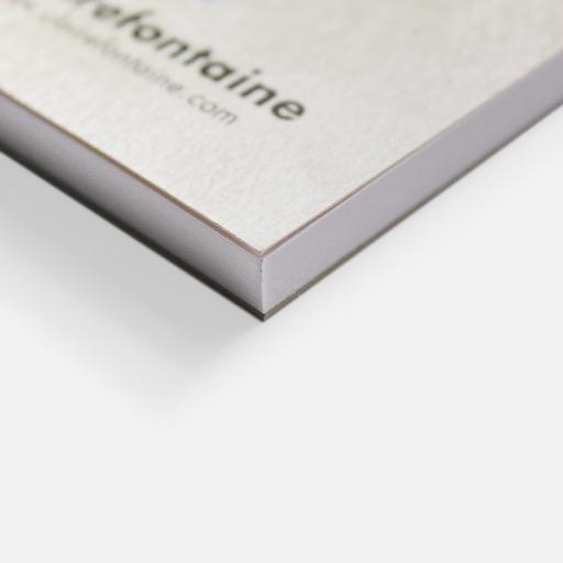 CLAIREFONTAINE Paint On Grain Ivory Mix Media Paper Pad 250gsm A3 x 20