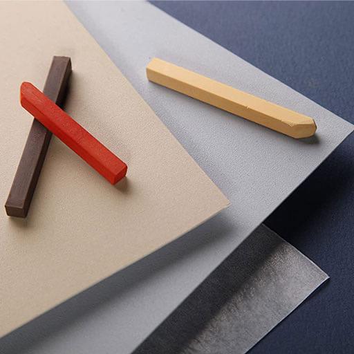 CLAIREFONTAINE Pastelmat 360gsm 50cm x 70cm x 5 Sand