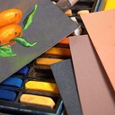 CLAIREFONTAINE Pastelmat 360gsm 50cm x 70cm x 5 Sand