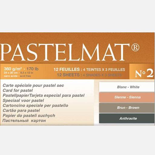 CLAIREFONTAINE Pastelmat Pad 2 360gsm 24cm x 30cm x 12