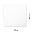 CLAIREFONTAINE Pollen Card 210gsm (W)135mm x (L)135mm x 25 Intensive Pink