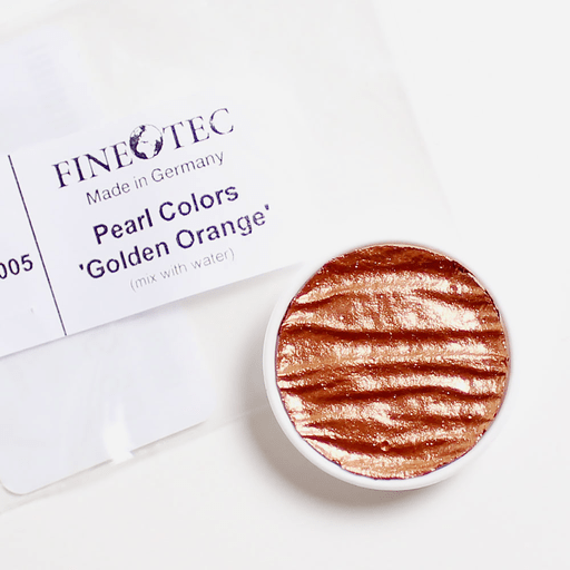 COLIRO Pearl Watercolor 30mm Golden Orange