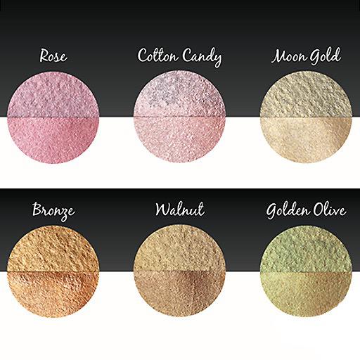 COLIRO Pearl Watercolor 30mm Lisi Set x 6