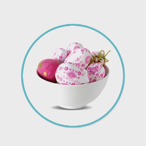 CRAFT MEDLEY Foam Egg 5cm x 12