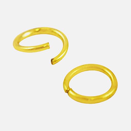 CRAFT MEDLEY Jump Rings 6mm x 350 Gold
