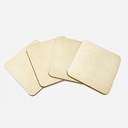 CRAFT MEDLEY Wood Coaster Square 9.5cm x 4