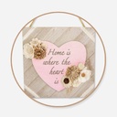 CRAFT MEDLEY Wood Cut Outs Heart x 3