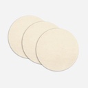 CRAFT MEDLEY Wood Cut Outs Round x 3