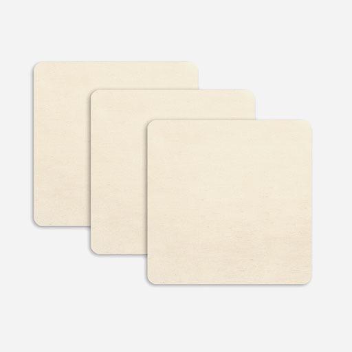 CRAFT MEDLEY Wood Cut Outs Square x 3