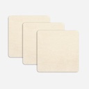 CRAFT MEDLEY Wood Cut Outs Square x 3