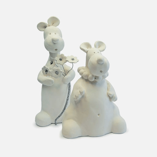 DARWI Kids Extra Soft White Air Dry Clay 500g