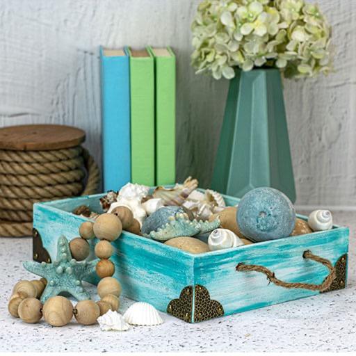 DECOART Designer Finishes 59ml Salt Wash Beach Set x 4