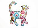DECOPATCH Paper Mache Extra Small Walking Cat